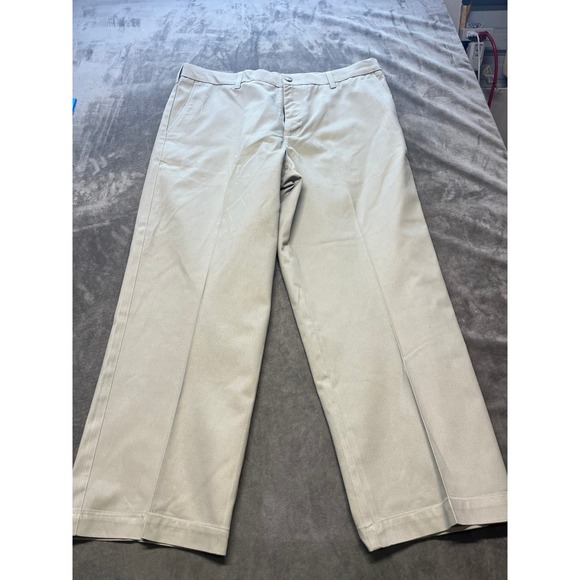 Croft & Barrow Mens 36x29 Classic Fit Khaki Dress Pants Office Casual Chino - Picture 1 of 7